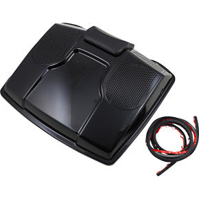 SADDLE TRAMP TOUR-PAK LID W/ SPEAKER CUTOUTS
