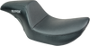SLYFOX Drifter Seat - Gray Logo - Black Vinyl - Smooth - FXR '82-'00 SlyFox4681B
