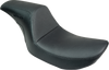 SLYFOX Drifter Seat - Black Logo - Black Vinyl - Smooth - FXR '82-'00 SlyFox4681A