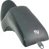 SLYFOX Drifter Seat - Gray Logo - Black Vinyl - Smooth - FXR '82-'00 SlyFox4681B
