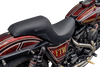 SLYFOX Drifter Seat - Black Logo - Black Vinyl - Smooth - FXR '82-'00 SlyFox4681A