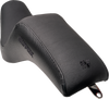 SLYFOX Drifter Seat - Black Logo - Black Vinyl w/ Slipstop - Carbon Fiber - Dyna '96-'03 4683A-slyfox