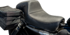 SLYFOX Drifter Seat - Black Logo - Black Vinyl w/ Slipstop - Carbon Fiber - XL '04-'22 4684A-slyfox