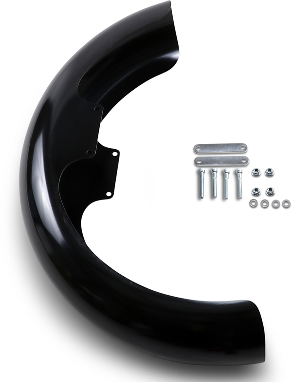KLOCK WERKS Front Fender - Wrapper - Black - 19