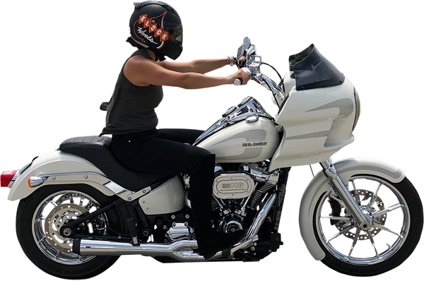 KLOCK WERKS Wrapper Front Fender Kit - w/ Satin Blocks - Steel - 19
