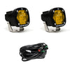 BAJA DESIGNS | S1 BLACK LED AUXILIARY LIGHT POD PAIR