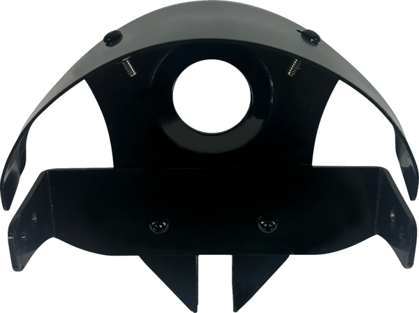 CUSTOM DYNAMICS LED Headlight - Shark Demon? - Pedestal Mount SD2-PM-W