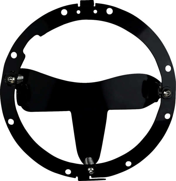 CUSTOM DYNAMICS LED Headlight - Shark Demon? - Harley-Davidson? SD2-BW-W