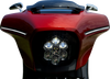 CUSTOM DYNAMICS LED Headlight - Shark Demon? - FLHX/SE SD2-23BAT-W