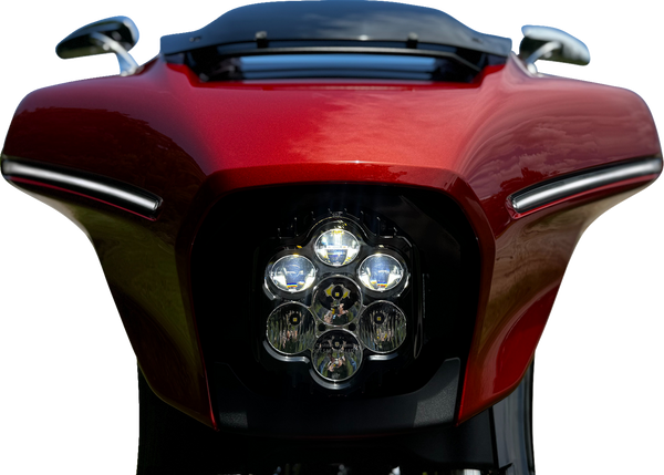 CUSTOM DYNAMICS LED Headlight - Shark Demon? - FLHX/SE SD2-23BAT-W