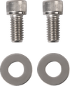 SLYFOX Footpegs - Silver Polished - Rear SF-904-02-2