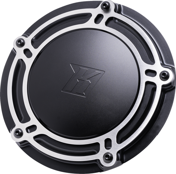 KODLIN USA NXL Derby Cover - Black - M8 Touring K25409