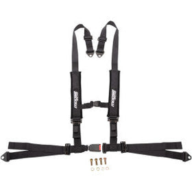 MOOSE UTILITY - UTV SEAT HARNESS, 4 POINT - 2X2, BLACK