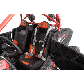 MOOSE UTILITY - UTV SEAT HARNESS - 4 POINTS, 2X2 - GRAY
