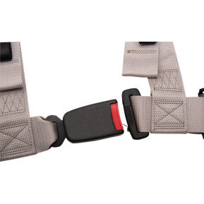 MOOSE UTILITY - UTV SEAT HARNESS - 4 POINTS, 2X2 - GRAY