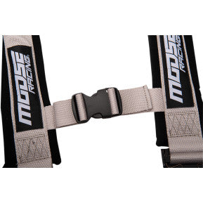 MOOSE UTILITY - UTV SEAT HARNESS - 4 POINTS, 2X2 - GRAY