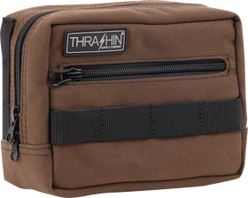 THRASHIN SUPPLY CO. Handlebar Bag - Brown THB-0006