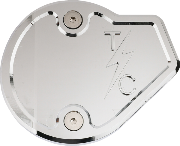 THRASHIN SUPPLY CO. Cam Cover - Gen 2 - Smooth - Chrome - M8 TSC-3028-3