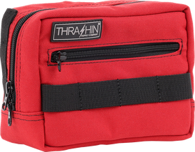 THRASHIN SUPPLY CO. Handlebar Bag - Red THB-0015