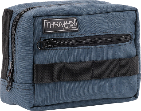 THRASHIN SUPPLY CO. Handlebar Bag - Blue THB-0023