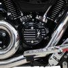 THRASHIN SUPPLY CO. Cam Cover - Gen 2 - Finned - Twice Cut - Black - M8 TSC-3029-4