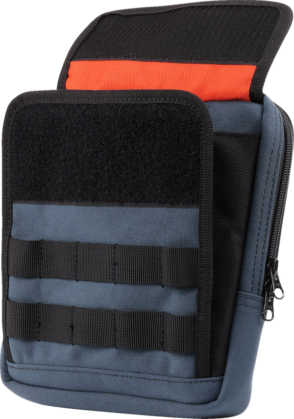 THRASHIN SUPPLY CO. Handlebar Bag Slim - Blue THB-0029