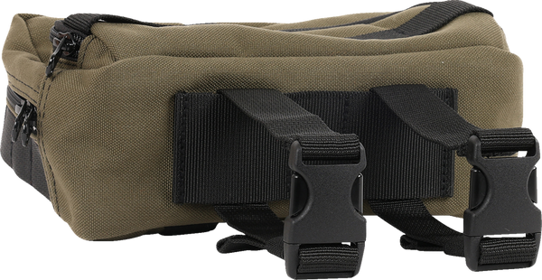 THRASHIN SUPPLY CO. Handlebar Bag Plus - Green THB-0010