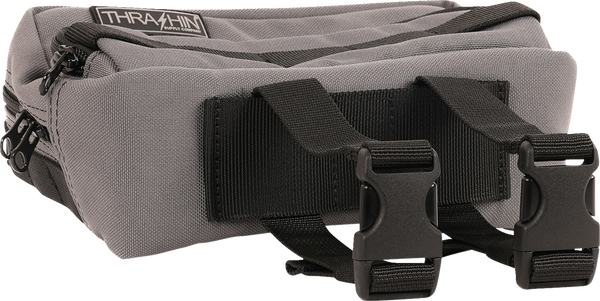 THRASHIN SUPPLY CO. Handlebar Bag Plus - Gray THB-0018