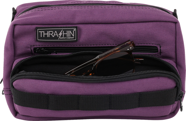 THRASHIN SUPPLY CO. Handlebar Bag Plus - Purple THB-0027