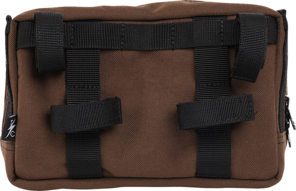 THRASHIN SUPPLY CO. Handlebar Bag Plus - Brown THB-0009