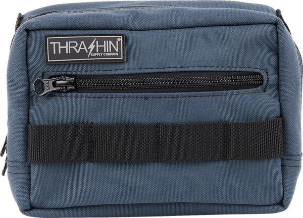 THRASHIN SUPPLY CO. Handlebar Bag - Blue THB-0023