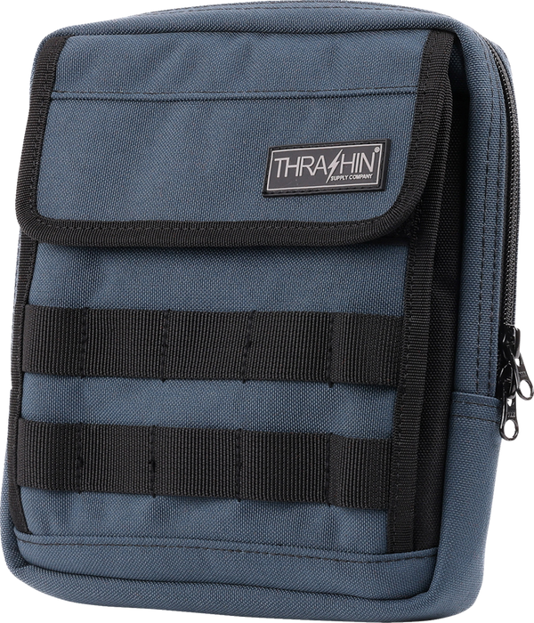 THRASHIN SUPPLY CO. Handlebar Bag Slim - Blue THB-0029