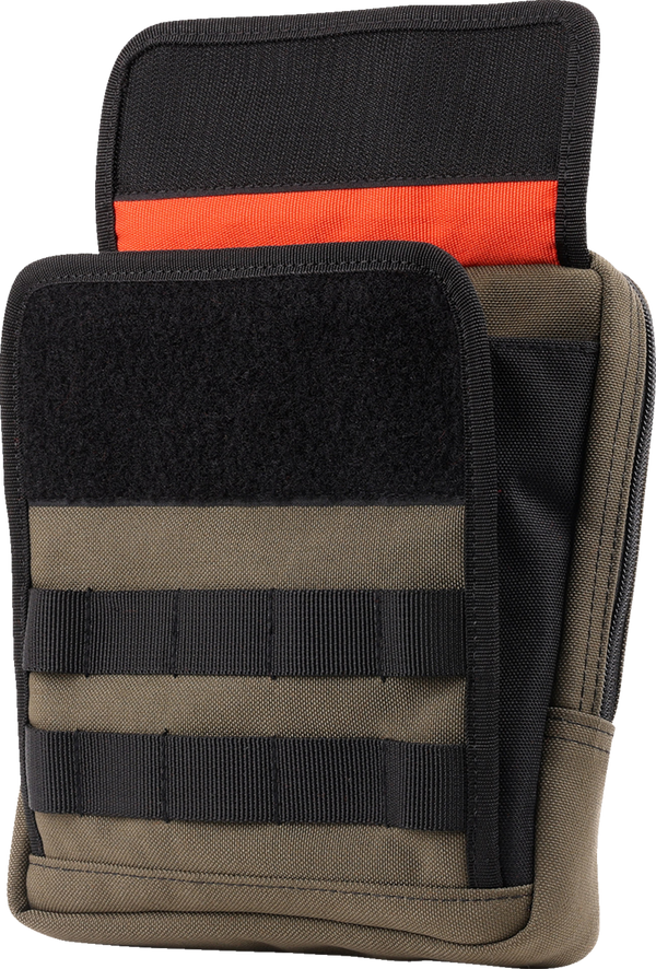THRASHIN SUPPLY CO. Handlebar Bag Slim - Green THB-0031