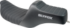 SLYFOX Highnoon Seat - Vinyl - Classic Stitch - Gray Logo - FL '97-'07 4702B-SlyFox