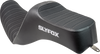 SLYFOX Highnoon Seat - Vinyl - Classic Stitch - Gray Logo - Dyna '12-'16 4694B-slyfox