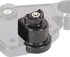 THRASHIN SUPPLY CO. Cover Steering Lock - Gloss Weave Carbon Fiber TSC-3033-0