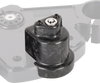 THRASHIN SUPPLY CO. Cover Steering Lock - Matte Forged Carbon Fiber TSC-3033-1