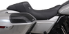 MUSTANG Kodlin Signature Series Squareback* Seat - Black w/ Gunmetal Stitch - FLH/FLT '23-'24 76324GM