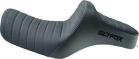 SLYFOX Highnoon Seat - Vinyl - Classic Stitch - Black Logo - XL 4709A-SlyFox