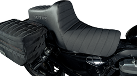 SLYFOX Highnoon Seat - Vinyl - Classic Stitch - Black Logo - XL 4709A-SlyFox