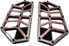 KODLIN USA NXL Floorboards - Black w/ Red Accent K73253-RL