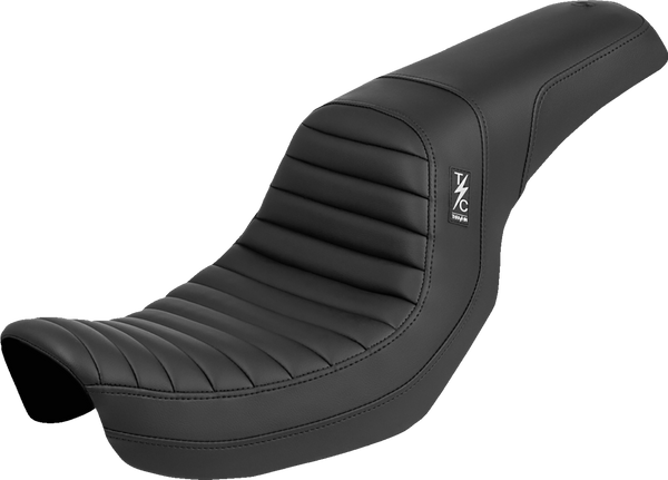 SADDLEMEN Thrashin ' Pro Series Seat - Tuck-n-Roll - Dyna '06-'17 TS80604T