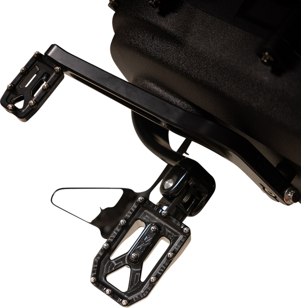 THRASHIN SUPPLY CO. Aggressor Footpegs - Rear - Black TSC-2022-1-D