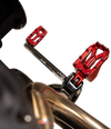 THRASHIN SUPPLY CO. Aggressor Footpegs - Rear- Red TSC-2022-2-D