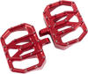 THRASHIN SUPPLY CO. Mini Aggressor Floorboards - Red - Rear TSC-2031-2-D