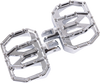 THRASHIN SUPPLY CO. Mini Aggressor Floorboards - Chrome - Front TSC-2031-5-SF