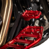 THRASHIN SUPPLY CO. Aggressor Floorboards - Red TSC-2219-2