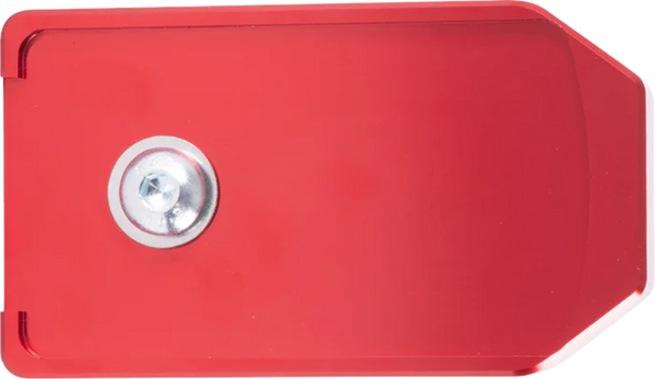 THRASHIN SUPPLY CO. Aggressor Brake Pedal Pad - Red - Touring TSC-2220-2