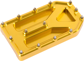 THRASHIN SUPPLY CO. Aggressor Brake Pedal Pad - Gold - Touring TSC-2220-5