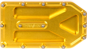 THRASHIN SUPPLY CO. Aggressor Brake Pedal Pad - Gold - Touring TSC-2220-5